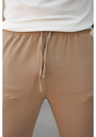 Madmext Camel Regular Fit Erkek Pantolon E6572
