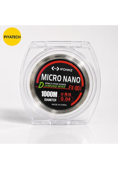Micro Nano 0.04mm 1000m Lcd-ekran Ayırma Teli - Profesyonel Çelik Kesme Teli Çok Renkli