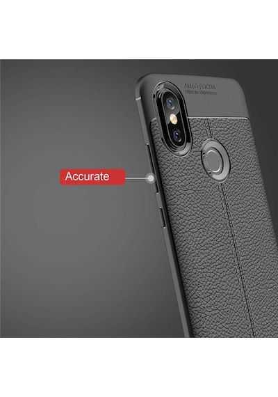 Xiaomi Mi A2 Lite Kılıf Zore Niss Silikon Kapak Lacivert