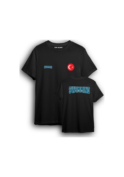 Top Glory Özel Tasarım Yüzme Milli Takım Tişört Swimming T-shirt Swmg8303