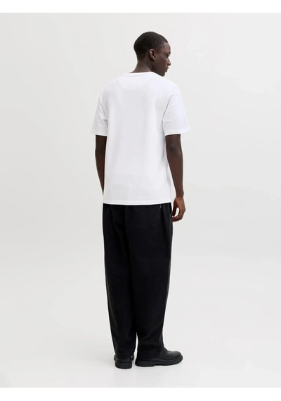Jack & Jones Jack&jones Premıum Jprblaethan Ss Logo Tee Sn Erkek T-shirt 12292340 Beyaz