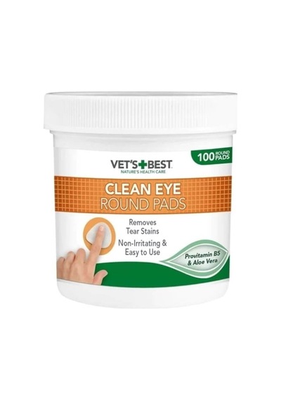 Vets Best Kedi Ve Köpek Göz Temizleme Parmak Pedi 100lü