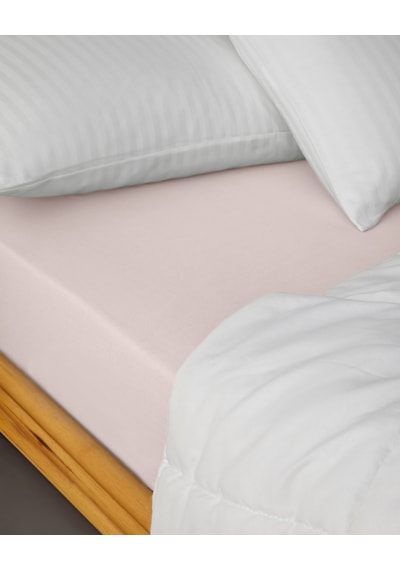 English Home Novella Premium Soft Cotton Tek Kişilik Lastikli Çarşaf 100x200 Cm Toz Pembe Toz Pembe