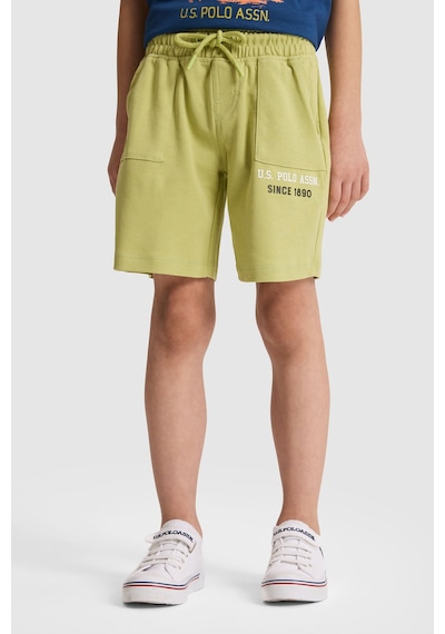 U.S. Polo Assn. U.s. Polo Assn. Erkek Çocuk Çağla Şort Örme 50327054-vr016 Cagla