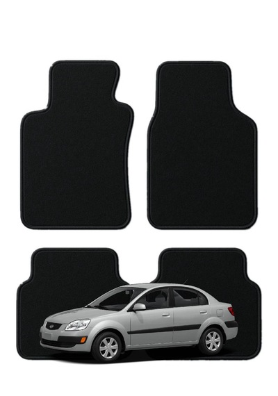 Kia Rio Sedan 2. Nesil 2005-2011 Özel Kesim Tam Uyumlu Lüx Oto Halı Paspas , Kia Paspas , Kia Halı Paspas , Kia Rio Paspas , Rio Paspas