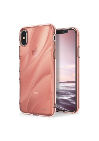 Ringke Flow Apple Uyumlu iPhone X İle Kılıf Rose Gold
