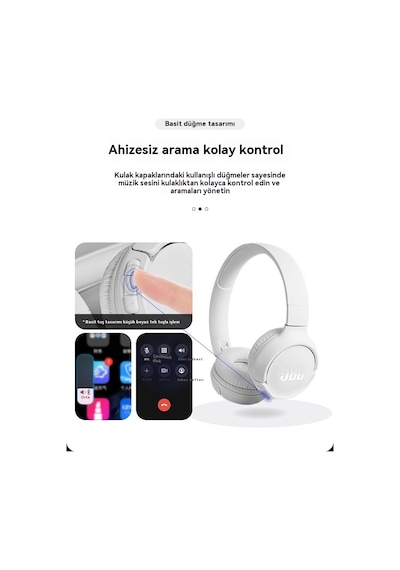 Jbl510bt Kulaklık Kablosuz Bluetooth Kulaklık Çok Fonksiyonlu Kulaklık