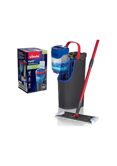 Vileda H2pro%100 Kirli Ve Temiz Suyu Ayıran Temizlik Seti & Mikrofiber Mop