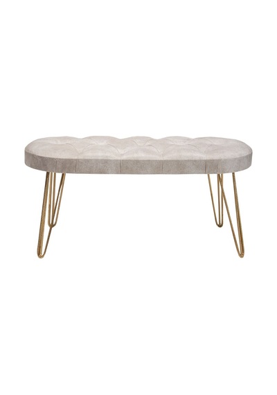 Louca Bench, Kırık Beyaz Gold Krem