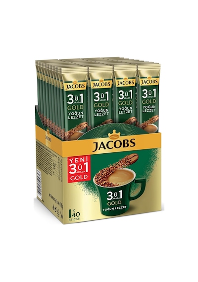 Jacobs 3ü1 Arada Yoğun Lezzet 1 Kutu 40 Adet 18 G Granül