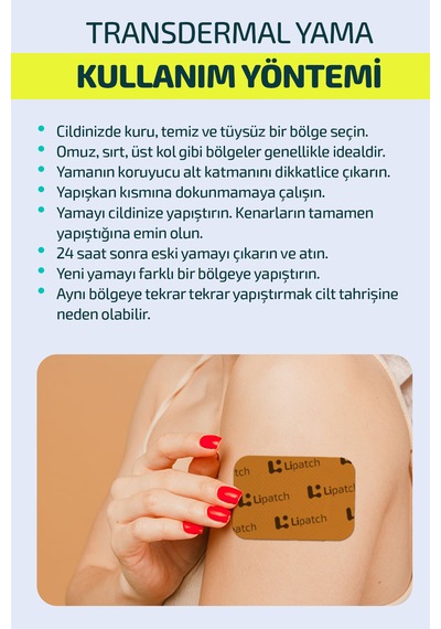 Lipatch Vitaiıty Life Style Zindelik ve Denge Bandı 25'li