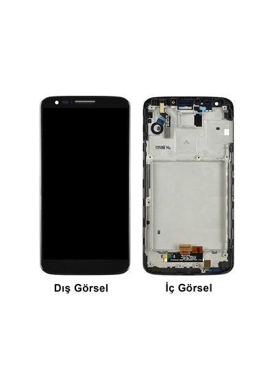 Teknonet Lg G2 Uyumlu Lcd+dokunmatik+çıtalı - Beyaz