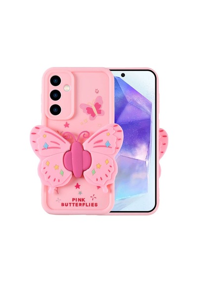 Galaxy Uyumlu A35 Kılıf Kamera Korumalı Figür Tasarımlı Kapya Kapak