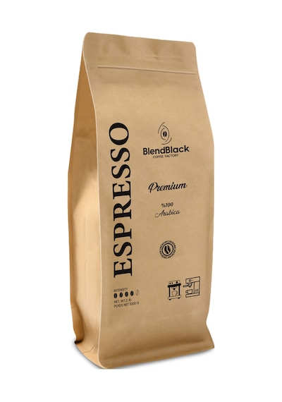 Blendblack Espresso Premium Çekirdek %100 Arabica 1 KG