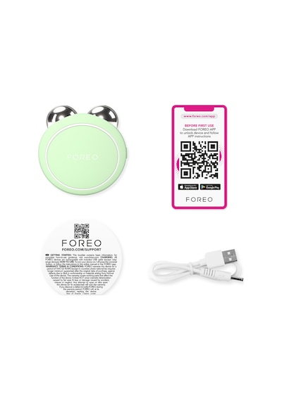 Foreo Bear 2 Go Akıllı Microcurrent Yüz Sıkılaştırma Cihazı, Pistachio