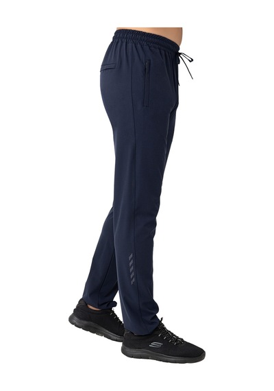 Crozwise Erkek Eşofman Altı Kalın Spor Lycra Pant 2250 Lacivert