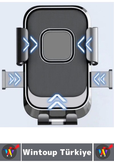 360 Derece Döner Yan Alt Sabitleyici Dikey Yan Kullanım Scooter Motor Bisiklet Gidon Telefon Tutucu