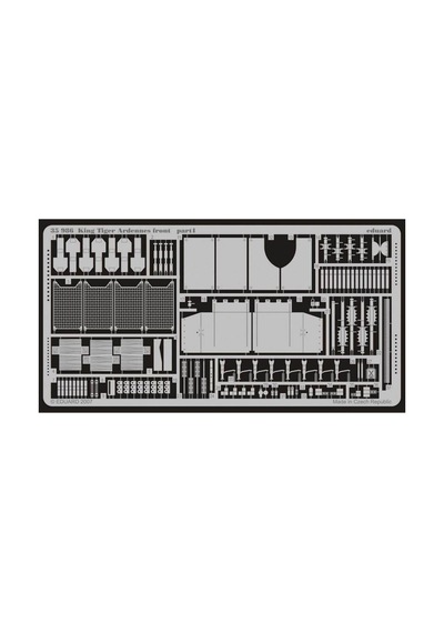 Eduard 35986 1/35 Ölçek, King Tiger Ardennes Front For Ta