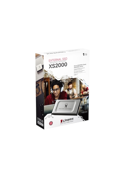 Kingston 1tb Xs2000 Boc External Usb-c 3.2 Gen 2x2 Taşınabilir Ssd Sxs2000/1000ga