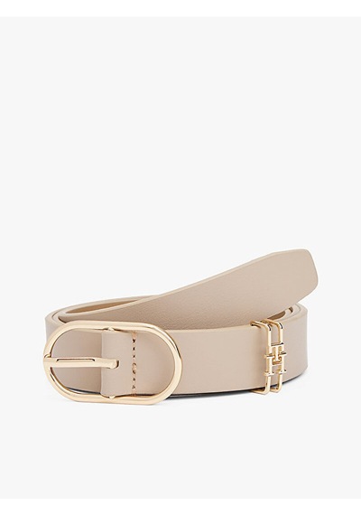 Tommy Hilfiger Kadın Kemer Aw0aw17494acı Beige