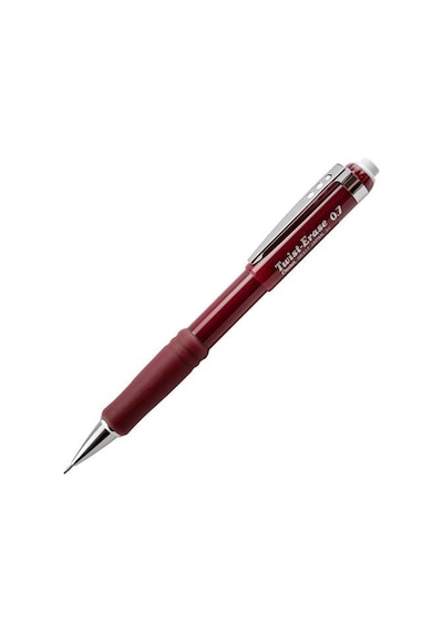 Pentel Versatil Kalem Twıst Metal Klipsli Büyük Boy Silgili 0.7 Mm Qe517-bx Çok Renkli