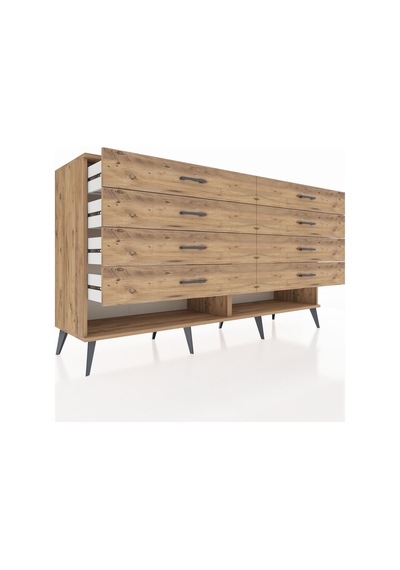 Hyperion Konsol 8 Çekmeceli 176x44x99 Çam-çam Çam-çam Hyperion Konsol 8 Çekmeceli 176x44x99 Çam-çam Çam-çam