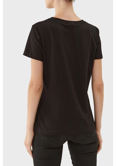 Guess Bayan T Shirt V3bı11 J1314 Jblk Siyah Siyah