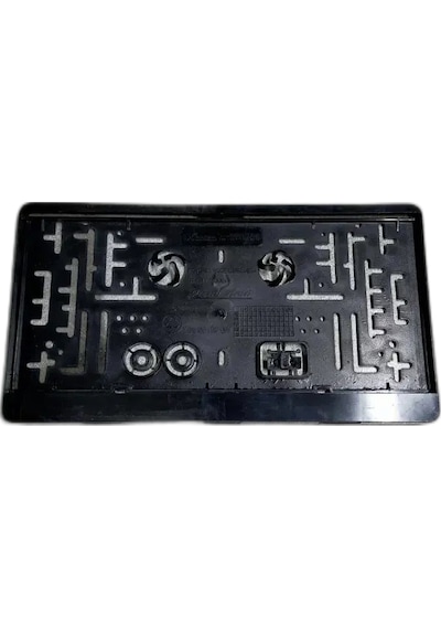 plastik kare plakalık 17cmx31cm oto plakalık kare