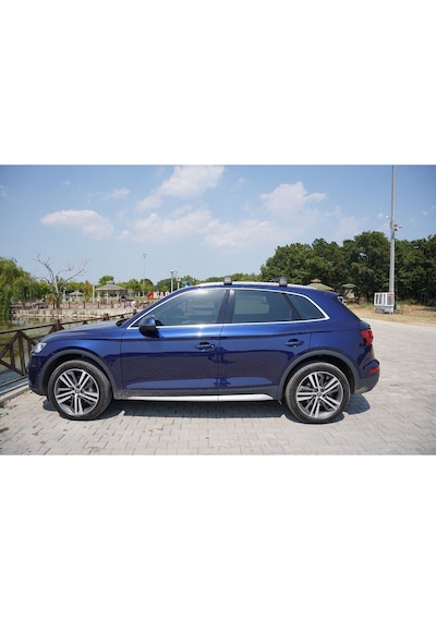 Porsche Macan 2014-onwards Thunder Carrier Gri Kilitli Ara Atkı Tavan Çıtası Taşıma Barı