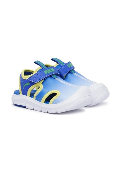 Puma Fun Racer Sandal Come On Vınf Erkek Çocuk Sandaleti Saks Saks Gri
