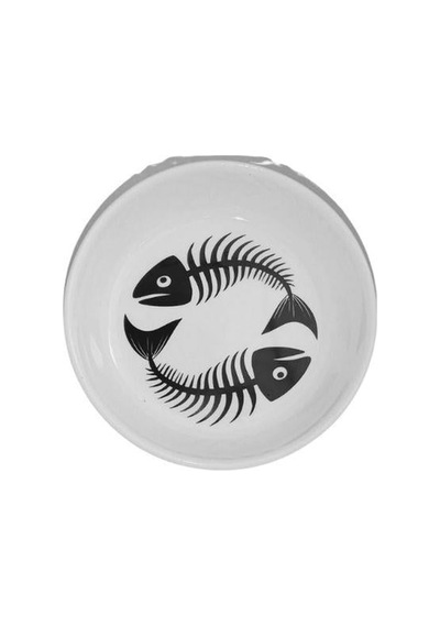 Raccoon Eco001 Fish Bone Seramik Mama Ve Su Kabı 250ml