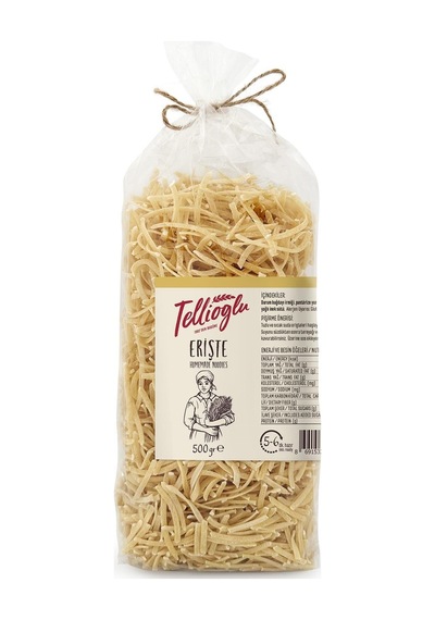 Tellioğlu Değirmen Sade Ev Eriştesi 500 G