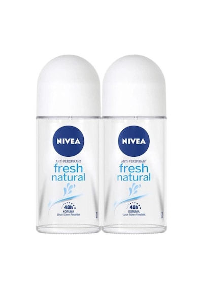 Nivea Fresh Natural Kadın Roll-On 2 x 50 ML