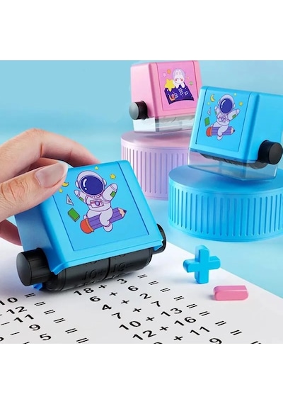 Matematik Rulosu Eğitici Matematik Oyuncağı Artı Hesaplama Damgas