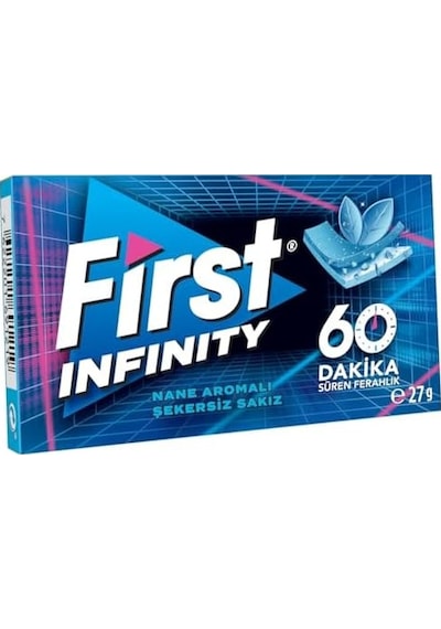 First Infinity 60 Dk Nane Aromalı Şekersiz Sakız 27 Gr