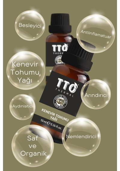 Tto Thermal Kenevir Tohumu Yağı