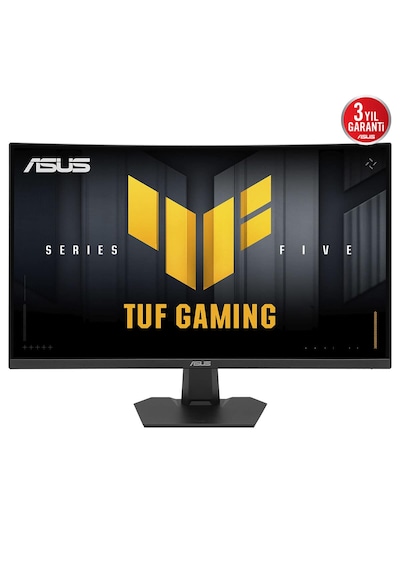 Asus Tuf Gaming Vg27vqm5f 27 İnç 280hz 0.5ms Full Hd Adaptive Sync Fast Va Kavisli Gaming Monitör