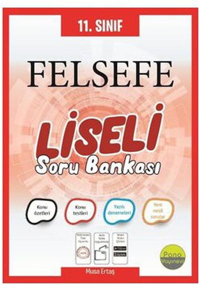 Pano Yayınları 1 Felsefe Liseli Soru Bankası Yni