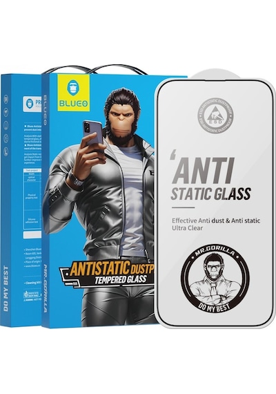 Blueo Samsung Fold 6 Uyumlu Full Cover Anti-static Cam Ekran Koru