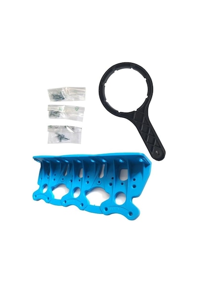 Housing 3'lü Su Arıtma Filtresi Ve Kabı Daire-bina Girişi Arıtma 10'' Modüler Italyan Malı