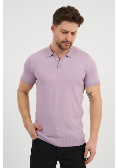 Alexander Gardi Alexandergardı Polo Yaka Düğmeli Triko T-shirt 50024 Lila Alexander Gardi Alexandergardı Polo Yaka Düğmeli Triko T-shirt 50024 Lila