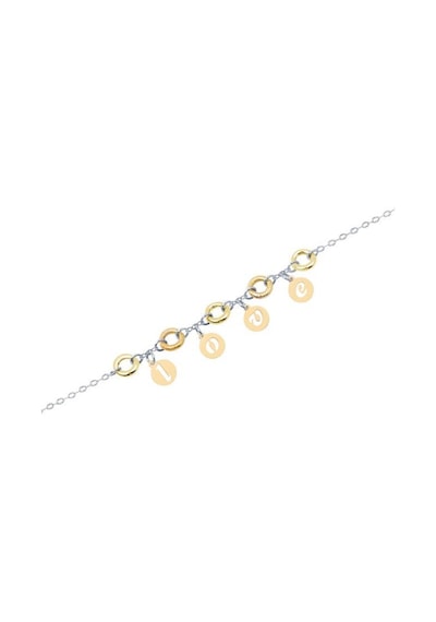 Gülaylar - Altın 14 Ayar Love Bileklik N11.15497 Sarı Altın