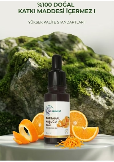 Portakal Kabuğu Yağı 10 Ml %100 Saf Ve Doğal Uçucu Yağ Cilt, Saç Ve Aromaterapi Kullanımına Uygun