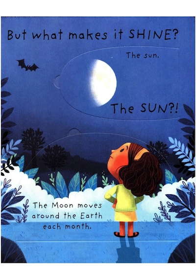 What is the Moon? (Very First Lift-the-Flap Questions & Answers) - Katie Daynes - Usborne