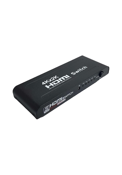 Fully 5 Port 5x1 Hdmı Switch Full Hd - Kumandalı