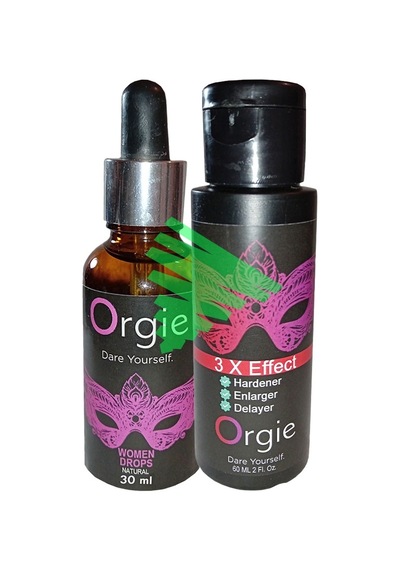 L.orgie Erkekler Için Özeı 3 Özelli Bakım Kremi 60 Ml + Kadına Özel Uyarıcıdamıa 30 Ml