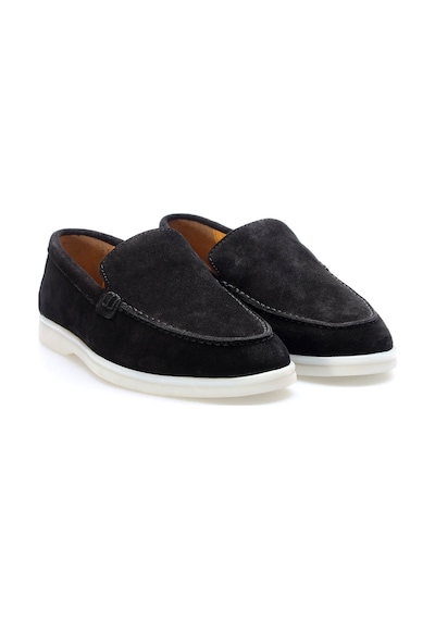 Fast Step Hakiki Deri Erkek Casual Ayakkabı 819ma020lp Siyah