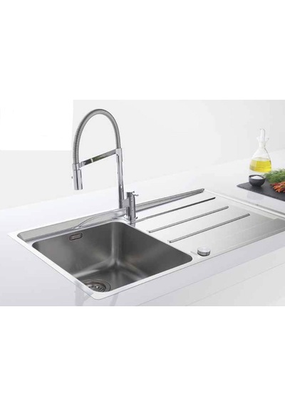 Franke - Anx 211 Sifon Kumandalı Çelik Eviye Sağ-sol Uyumlu - 127.0204.606-