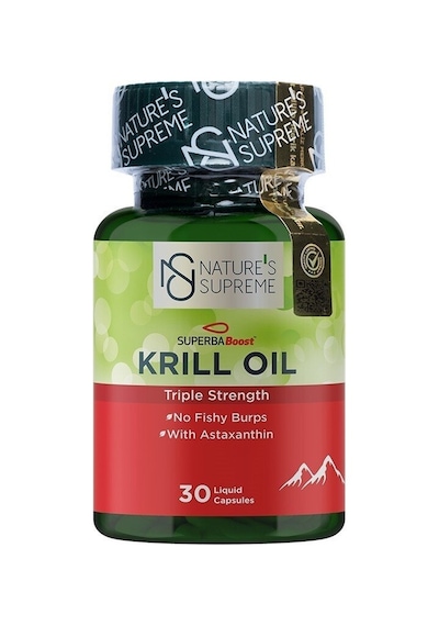 Natures Supreme Krill Oil 30 Kapsül Aromasiz