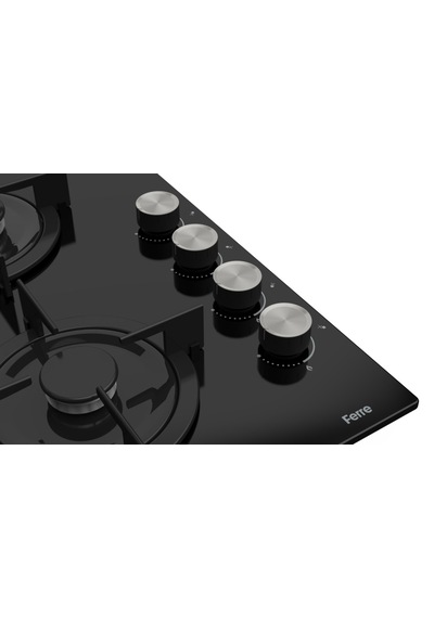 Ferre Flowart Lumora Pro Siyah 3'lü  QBL63CS-CS205-D063 Ankastre Set